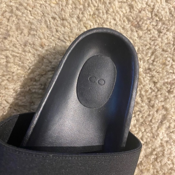 C O Women’s Platform Slides in Black Size 36 Slip On Sandals - Picture 2 of 8